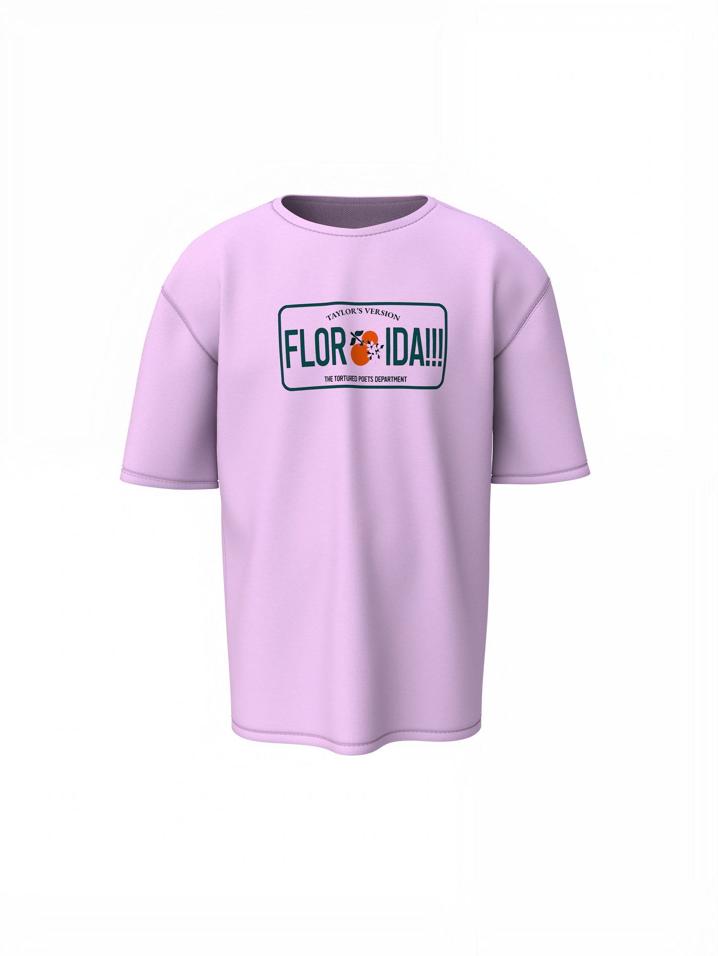 Florida Graphic Oversized T-Shirt Relaxed Fit Casual Wear
