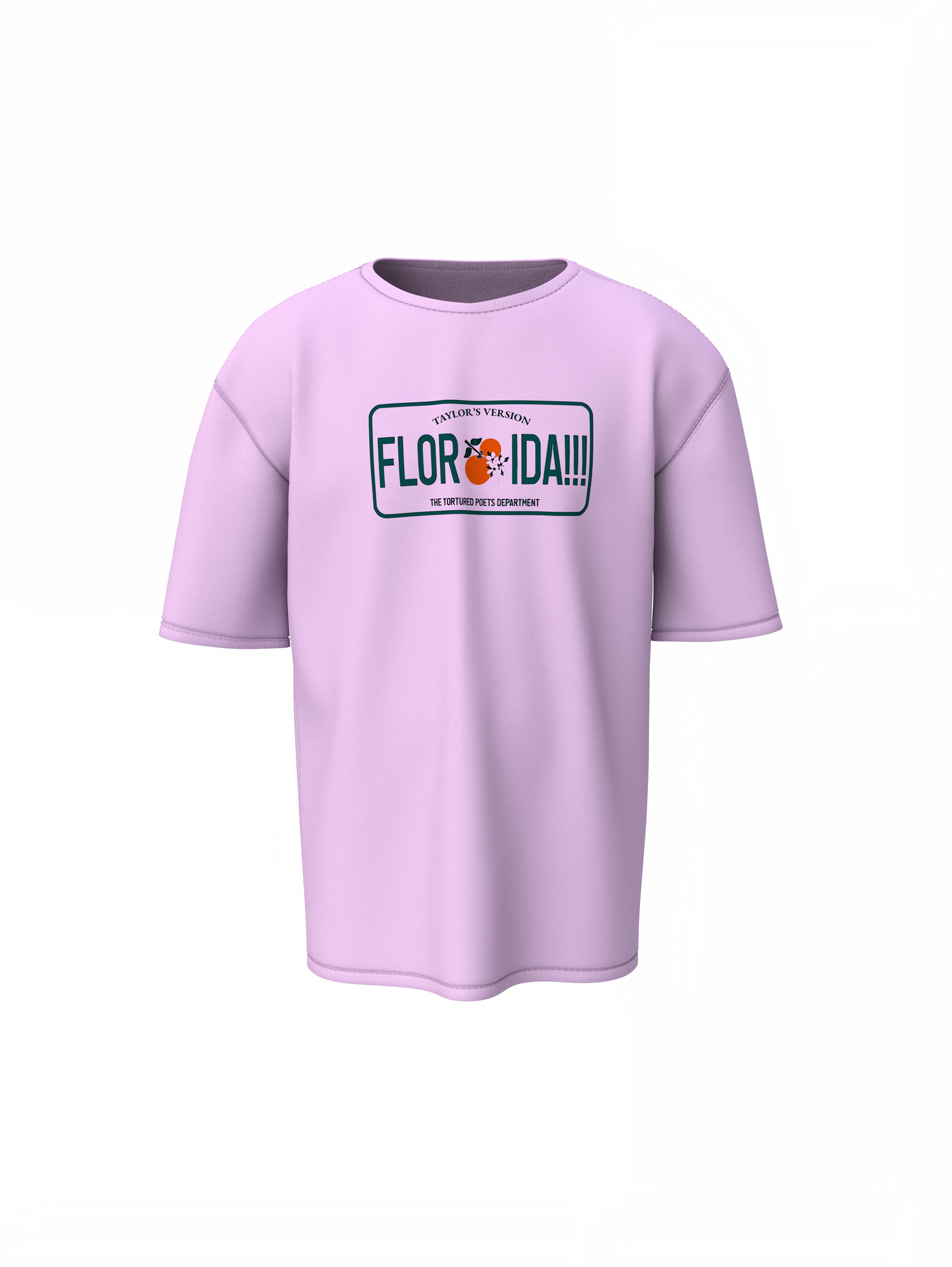 Florida Graphic Oversized T-Shirt Relaxed Fit Casual Wear