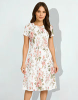 Blush Bloom A-Line Dress for Women