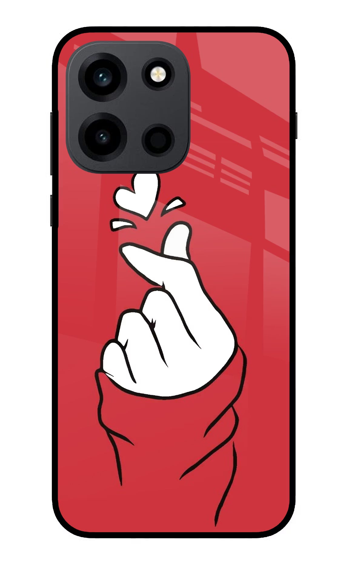 Korean Love Sign OnePlus Nord 6 Back Cover Metal Case - Hello Swanky