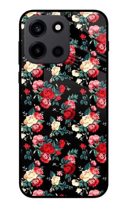 Rose Pattern OnePlus Nord 6 Back Cover Metal Case - Hello Swanky
