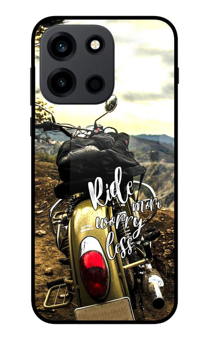 Ride More Worry Less OnePlus Nord 6 Back Cover Metal Case - Hello Swanky