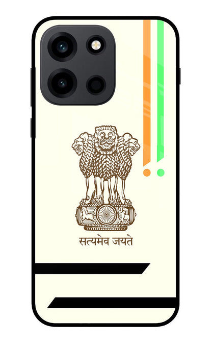 Satyamev Jayate Brown Logo OnePlus Nord 6 Back Cover Metal Case - Hello Swanky