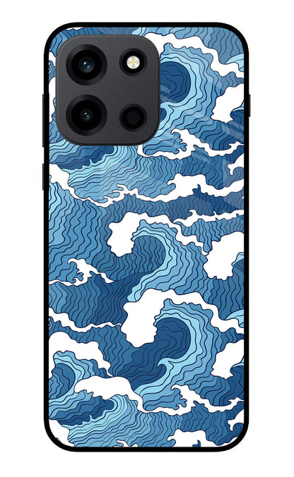 Blue Waves OnePlus Nord 6 Back Cover Metal Case - Hello Swanky