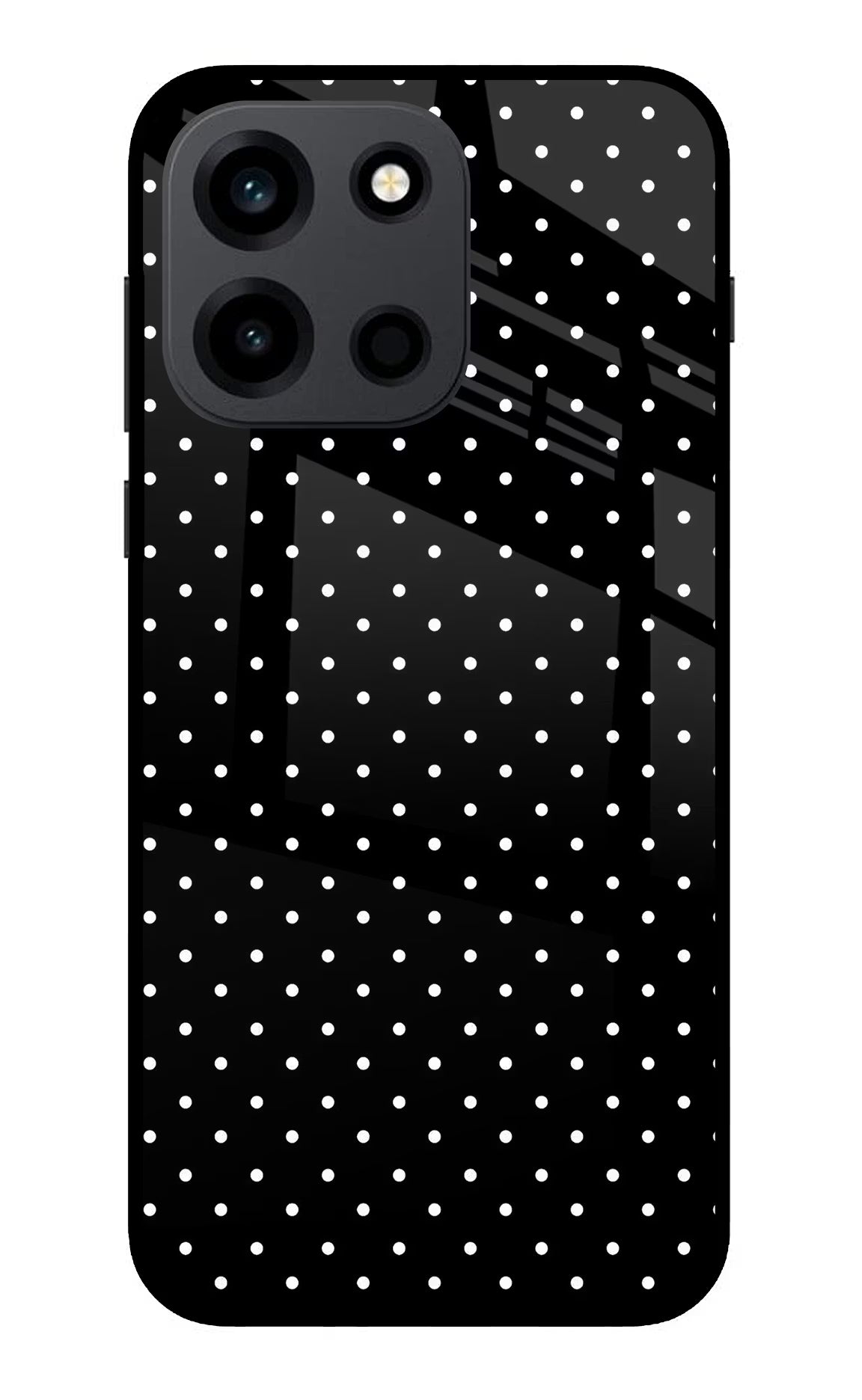White Dots OnePlus Nord 6 Back Cover Metal Case - Hello Swanky