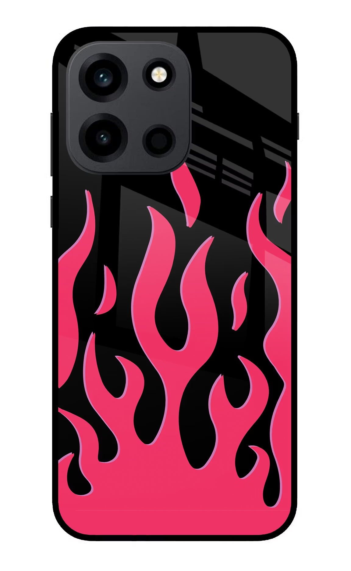 Fire Flames OnePlus Nord 6 Back Cover Metal Case - Hello Swanky