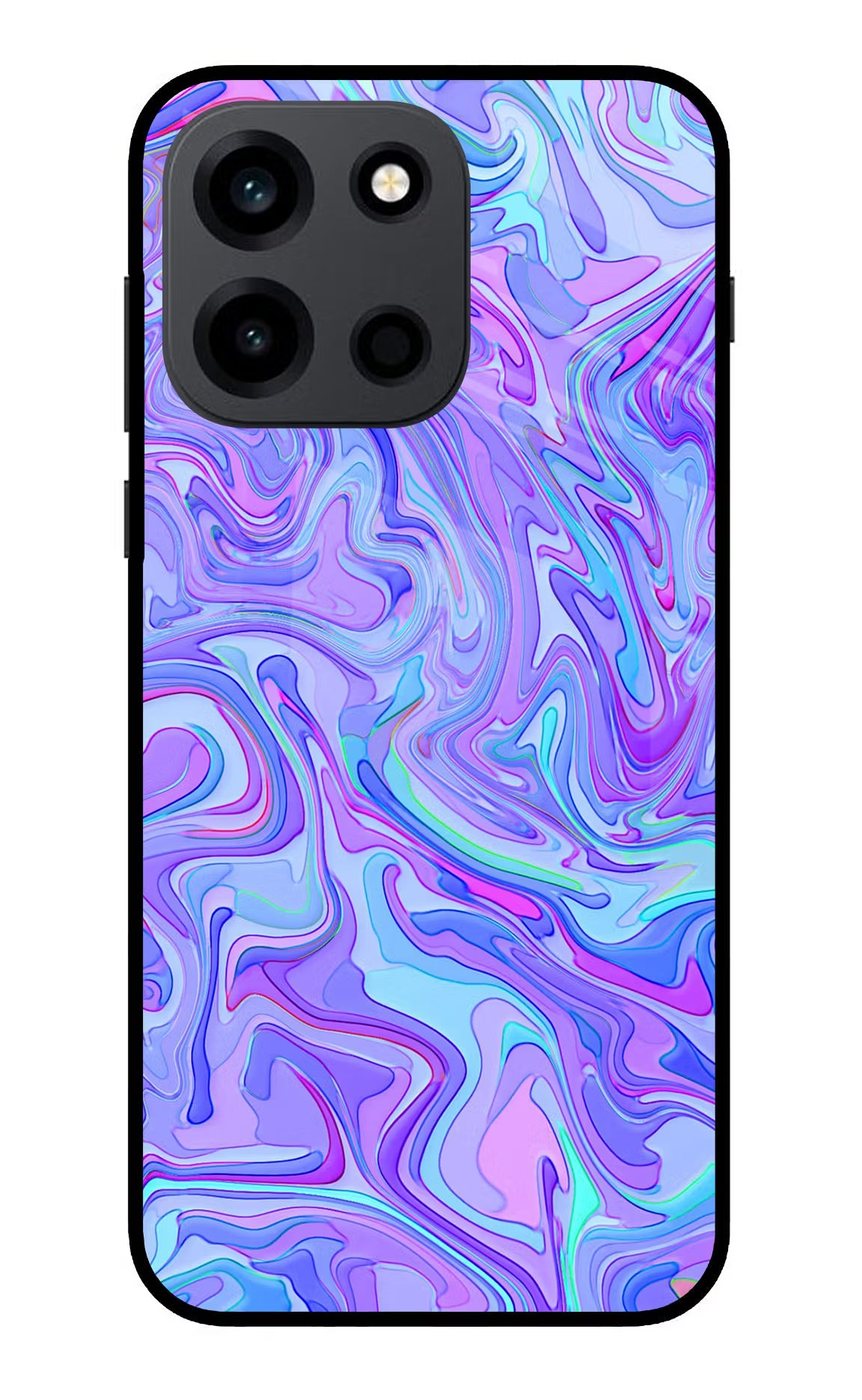 Glitter OnePlus Nord 6 Back Cover Metal Case - Hello Swanky