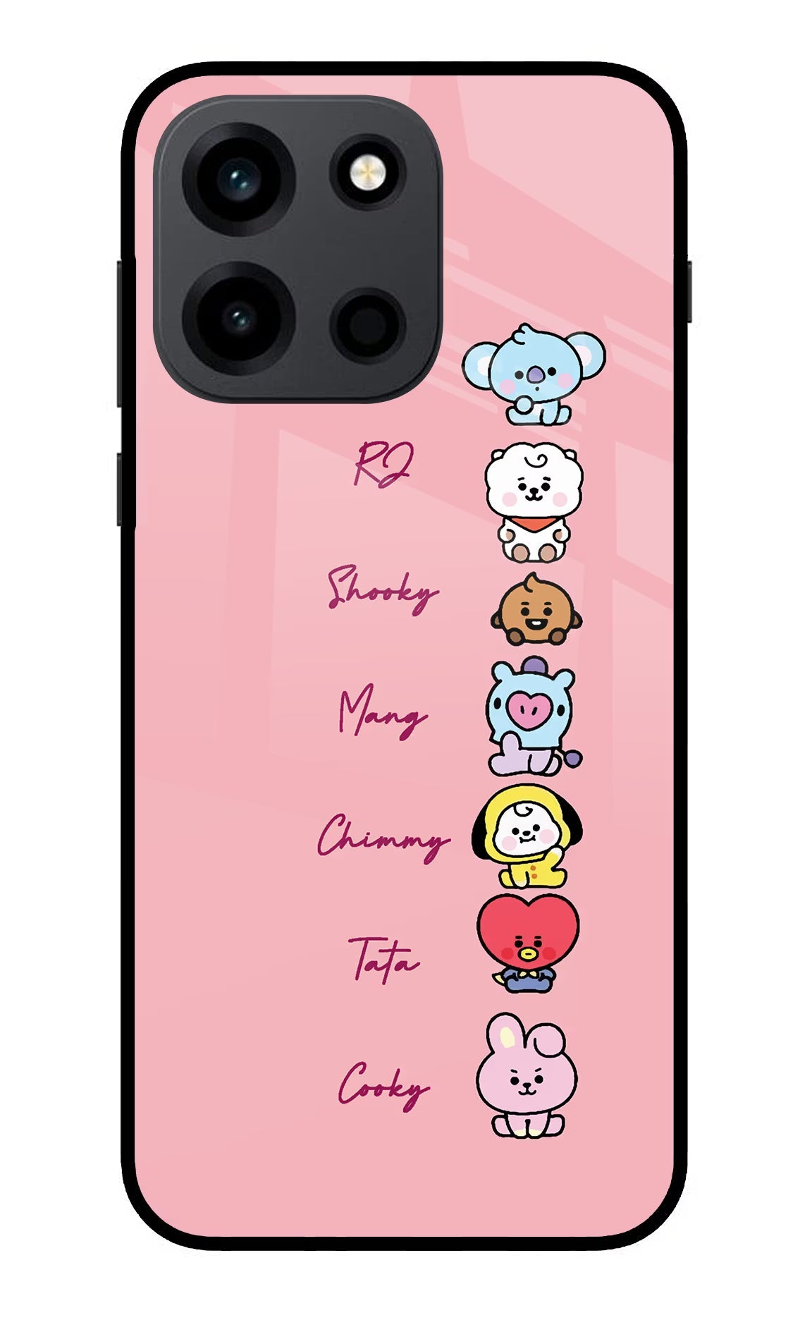BTS Names OnePlus Nord 6 Back Cover Metal Case - Hello Swanky