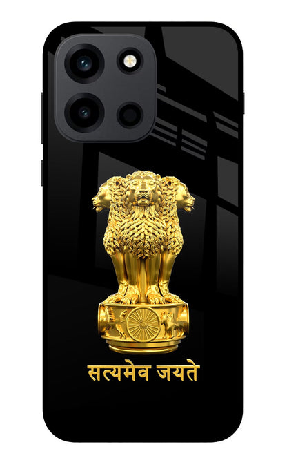 Satyamev Jayate Golden OnePlus Nord 6 Back Cover Metal Case - Hello Swanky