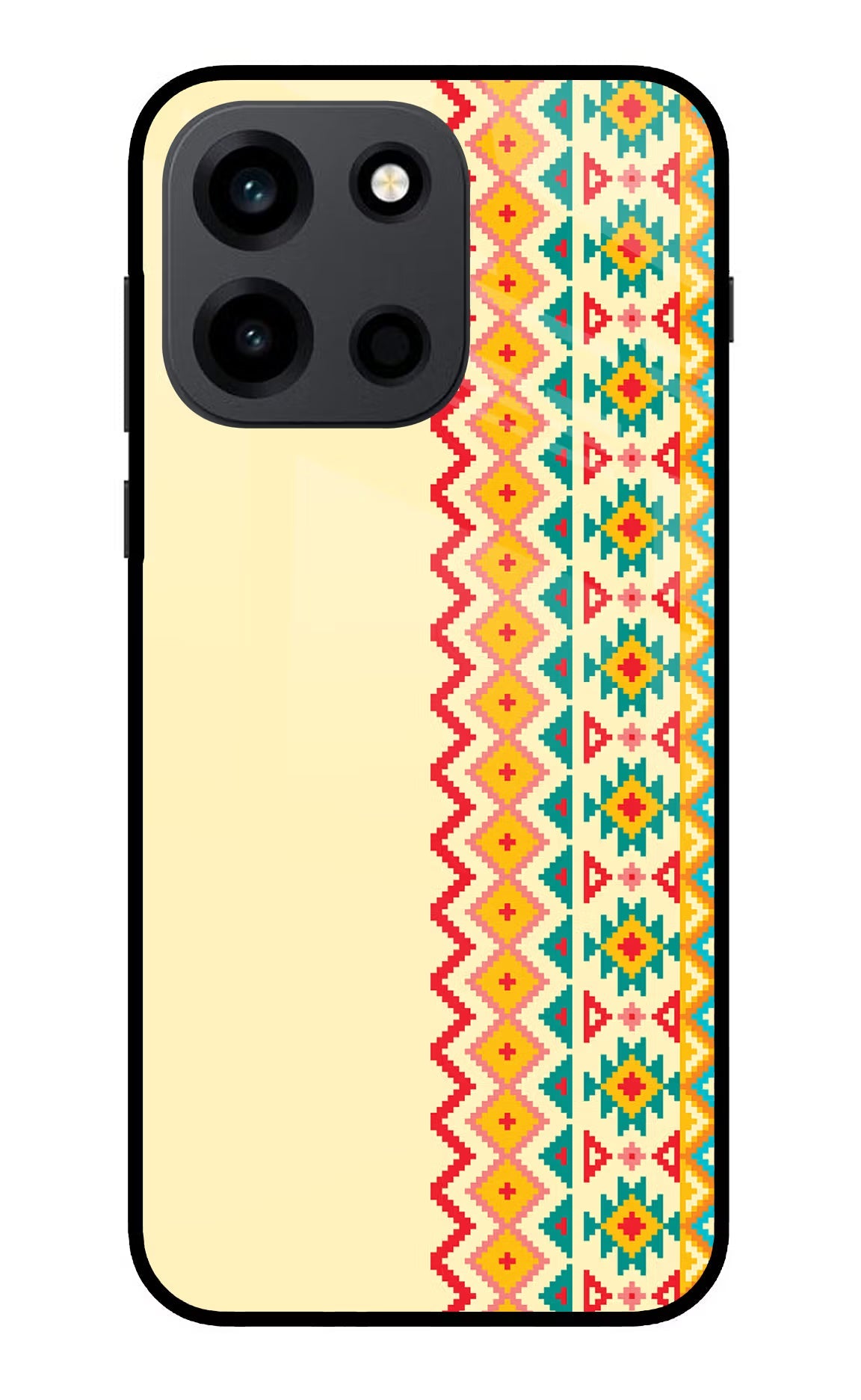 Ethnic Seamless OnePlus Nord 6 Back Cover Metal Case - Hello Swanky
