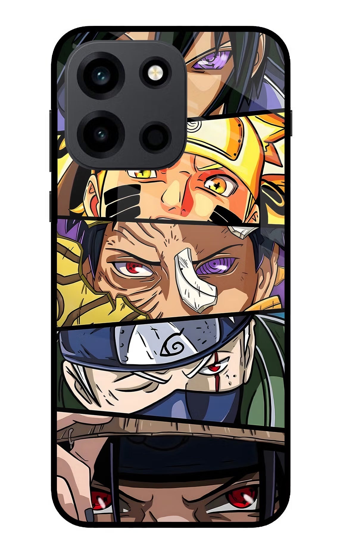 Naruto Character OnePlus Nord 6 Back Cover Metal Case - Hello Swanky