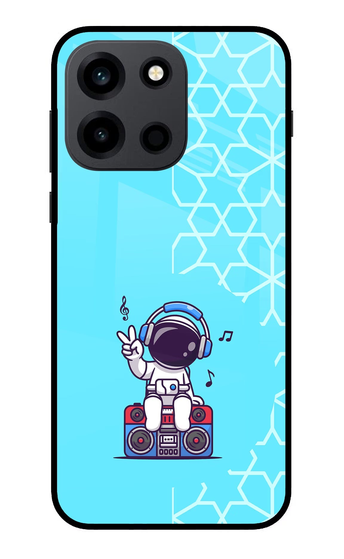 Cute Astronaut Chilling OnePlus Nord 6 Back Cover Metal Case - Hello Swanky