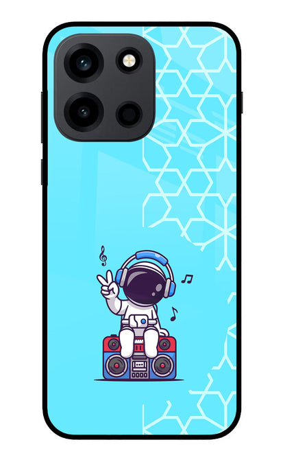 Cute Astronaut Chilling OnePlus Nord 6 Back Cover Metal Case - Hello Swanky