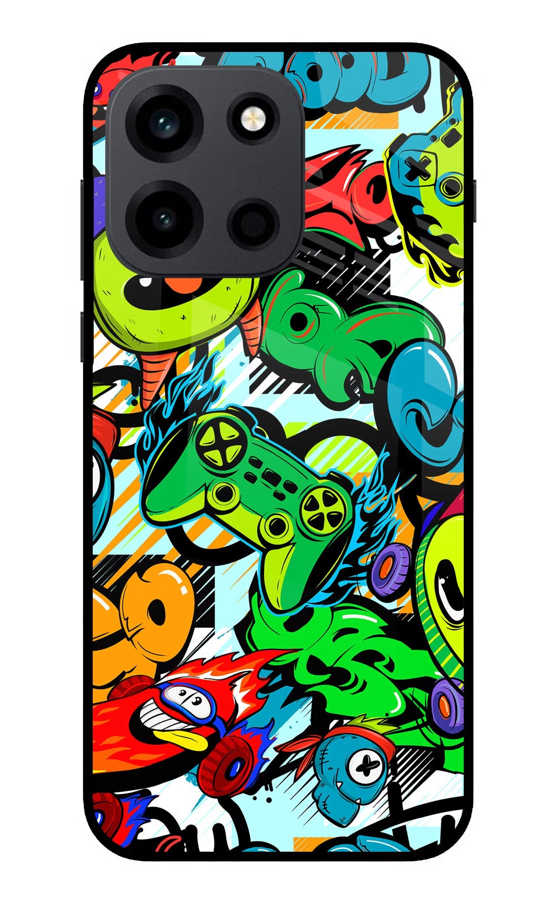 Game Doodle OnePlus Nord 6 Back Cover Metal Case - Hello Swanky