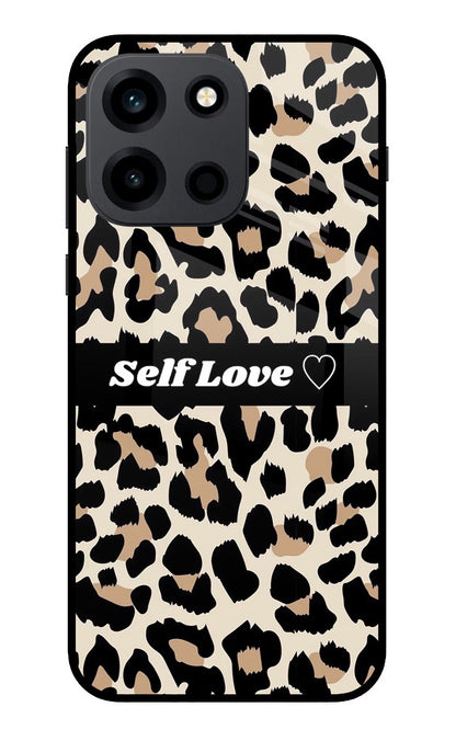 Leopard Print Self Love OnePlus Nord 6 Back Cover Metal Case - Hello Swanky