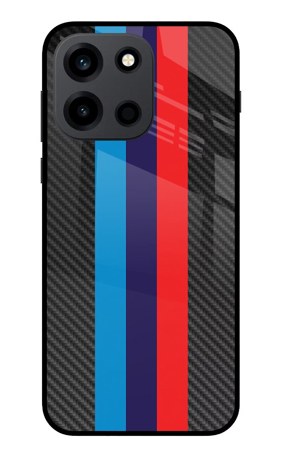 BMW Stripes Pattern OnePlus Nord 6 Back Cover Metal Case - Hello Swanky