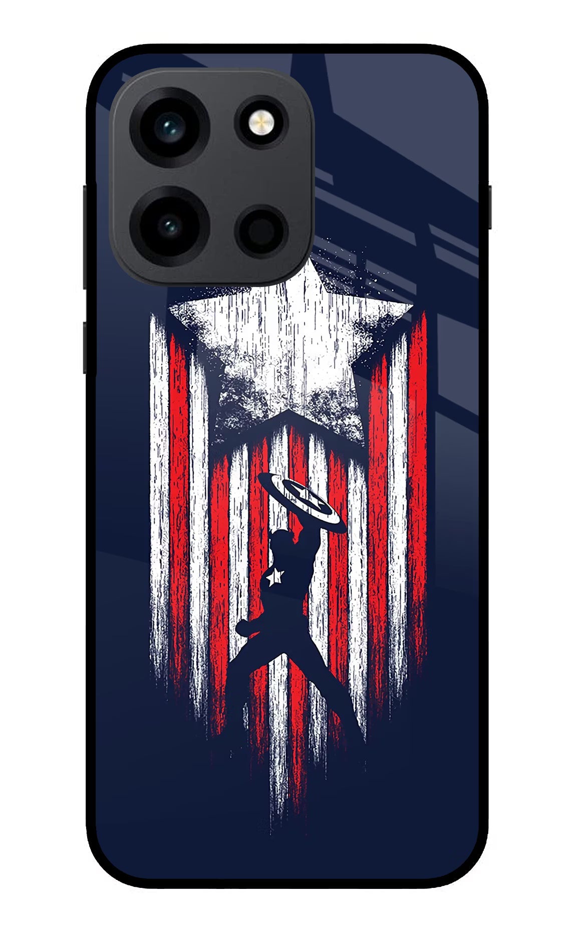 Captain America Marvel Art OnePlus Nord 6 Back Cover Metal Case - Hello Swanky