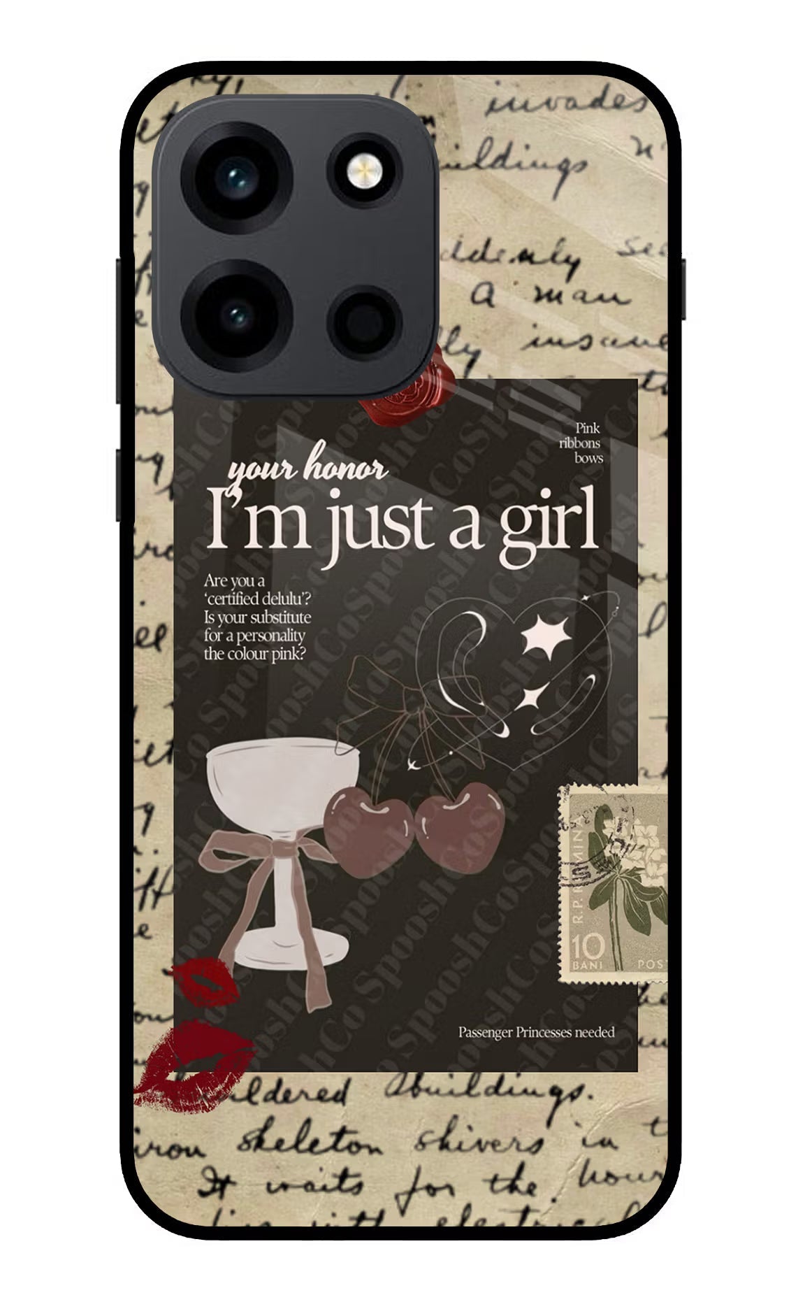 I Am Just a Girl OnePlus Nord 6 Back Cover Metal Case - Hello Swanky