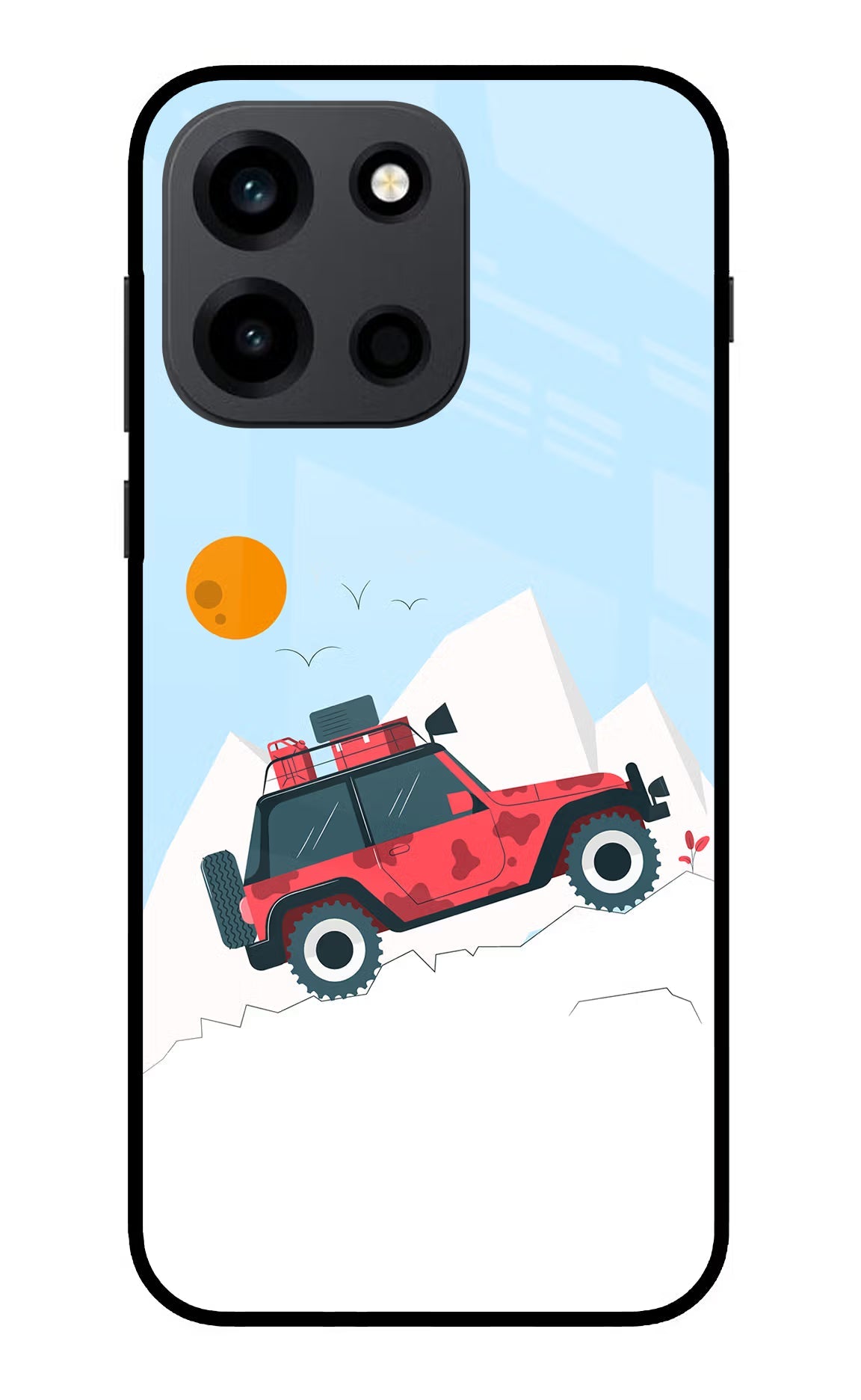 Mountain Trail Beast OnePlus Nord 6 Back Cover Metal Case - Hello Swanky