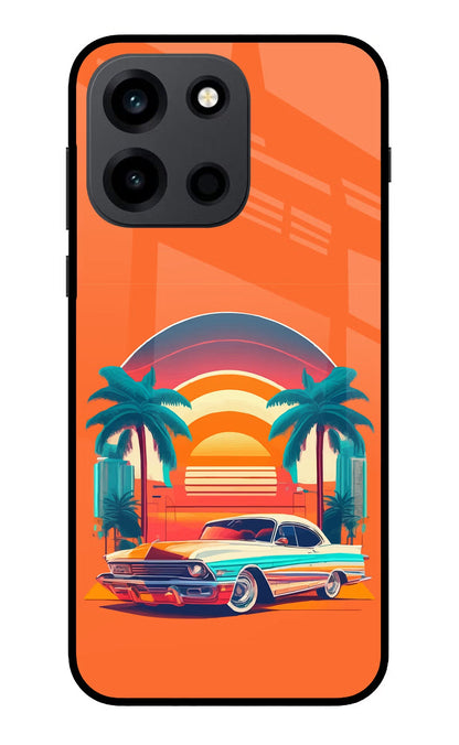 Palm Drive 80s OnePlus Nord 6 Back Cover Metal Case - Hello Swanky