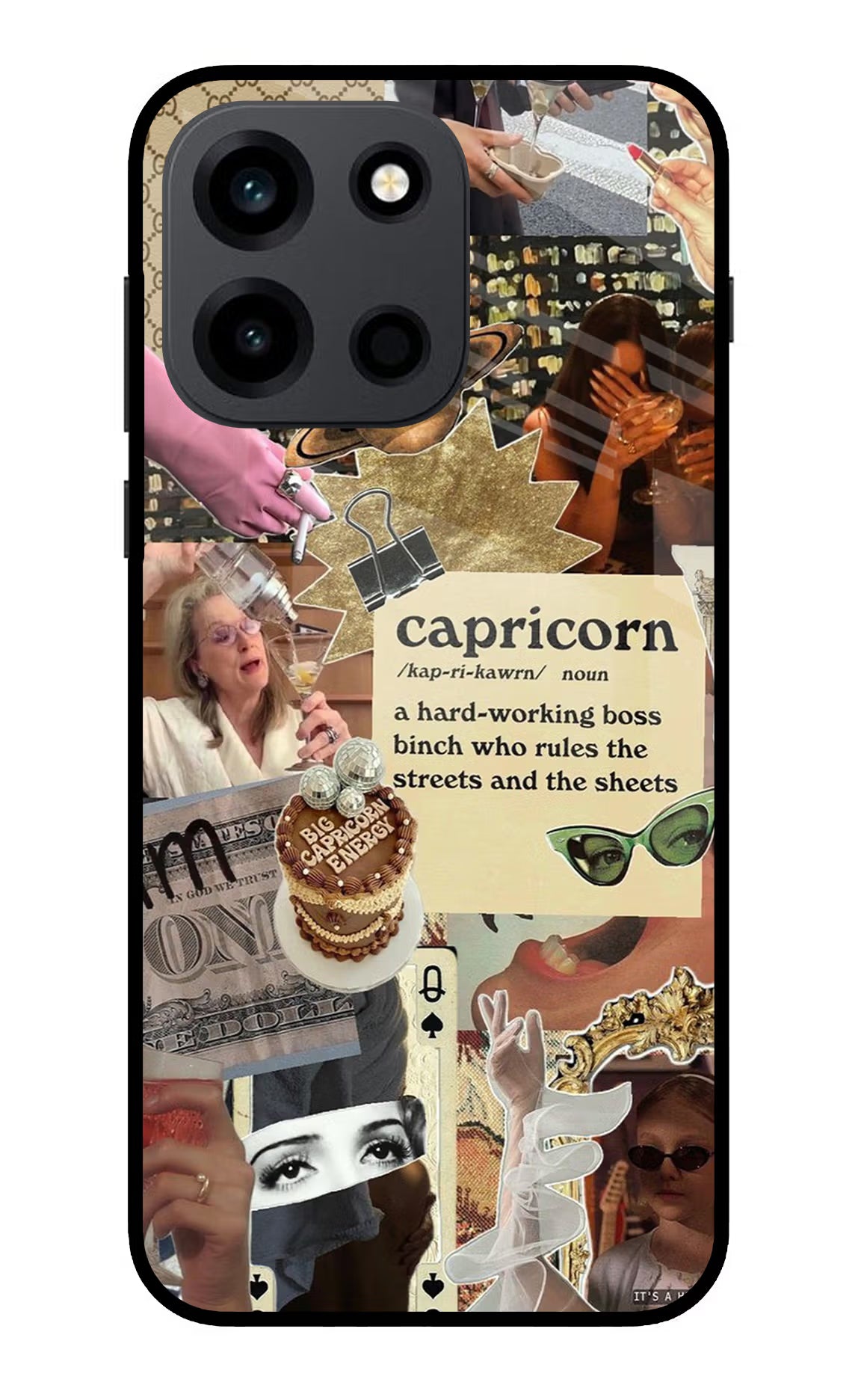 Capricorn Zodiac OnePlus Nord 6 Back Cover Metal Case - Hello Swanky