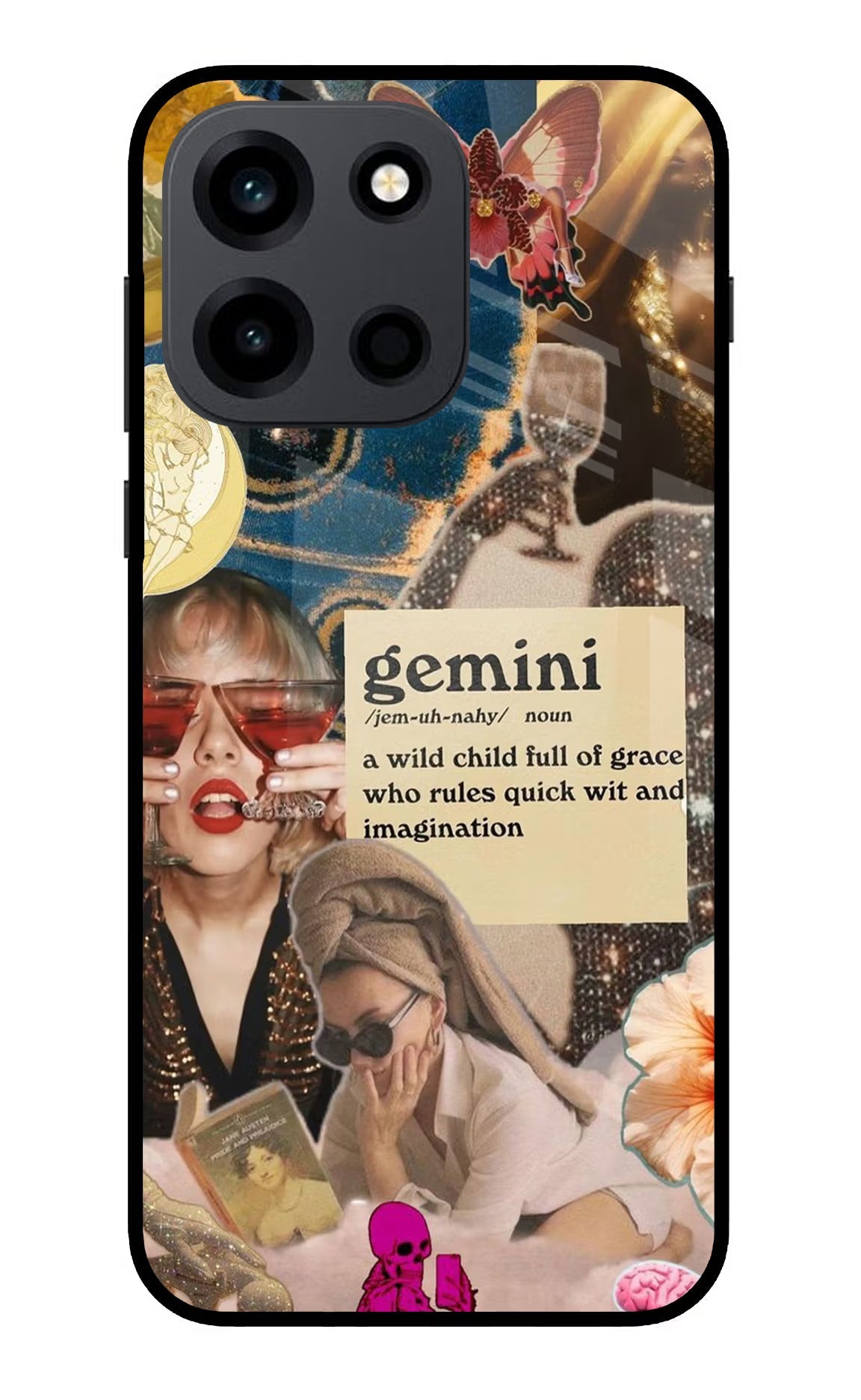 Gemini Zodiac OnePlus Nord 6 Back Cover Metal Case - Hello Swanky