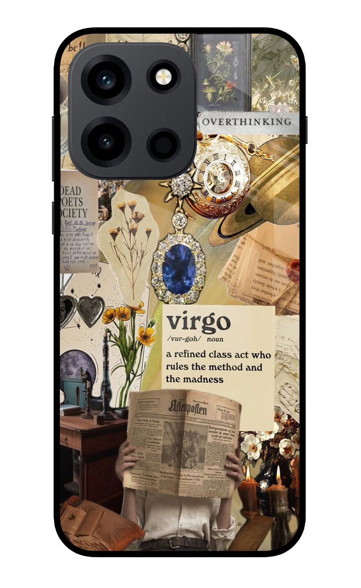 Virgo Zodiac OnePlus Nord 6 Back Cover Metal Case - Hello Swanky