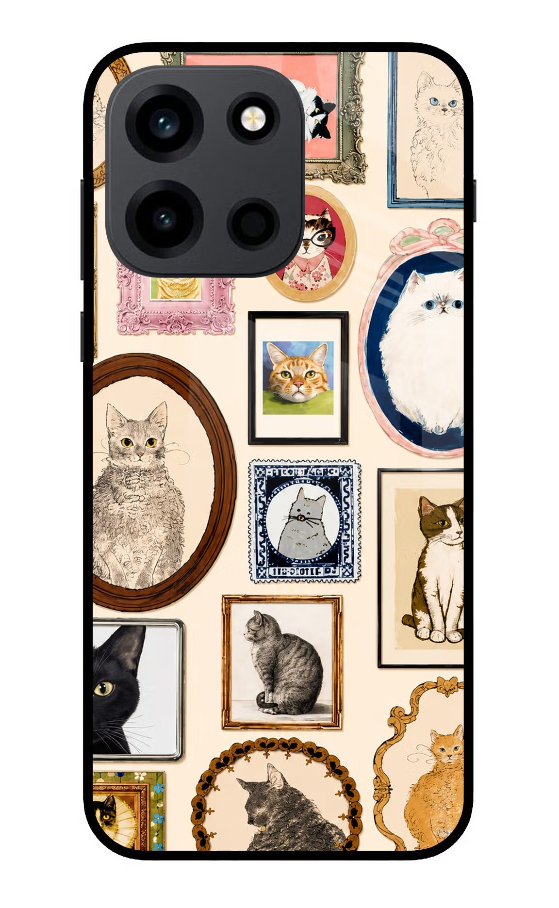 Mirror Cats OnePlus Nord 6 Back Cover Metal Case - Hello Swanky