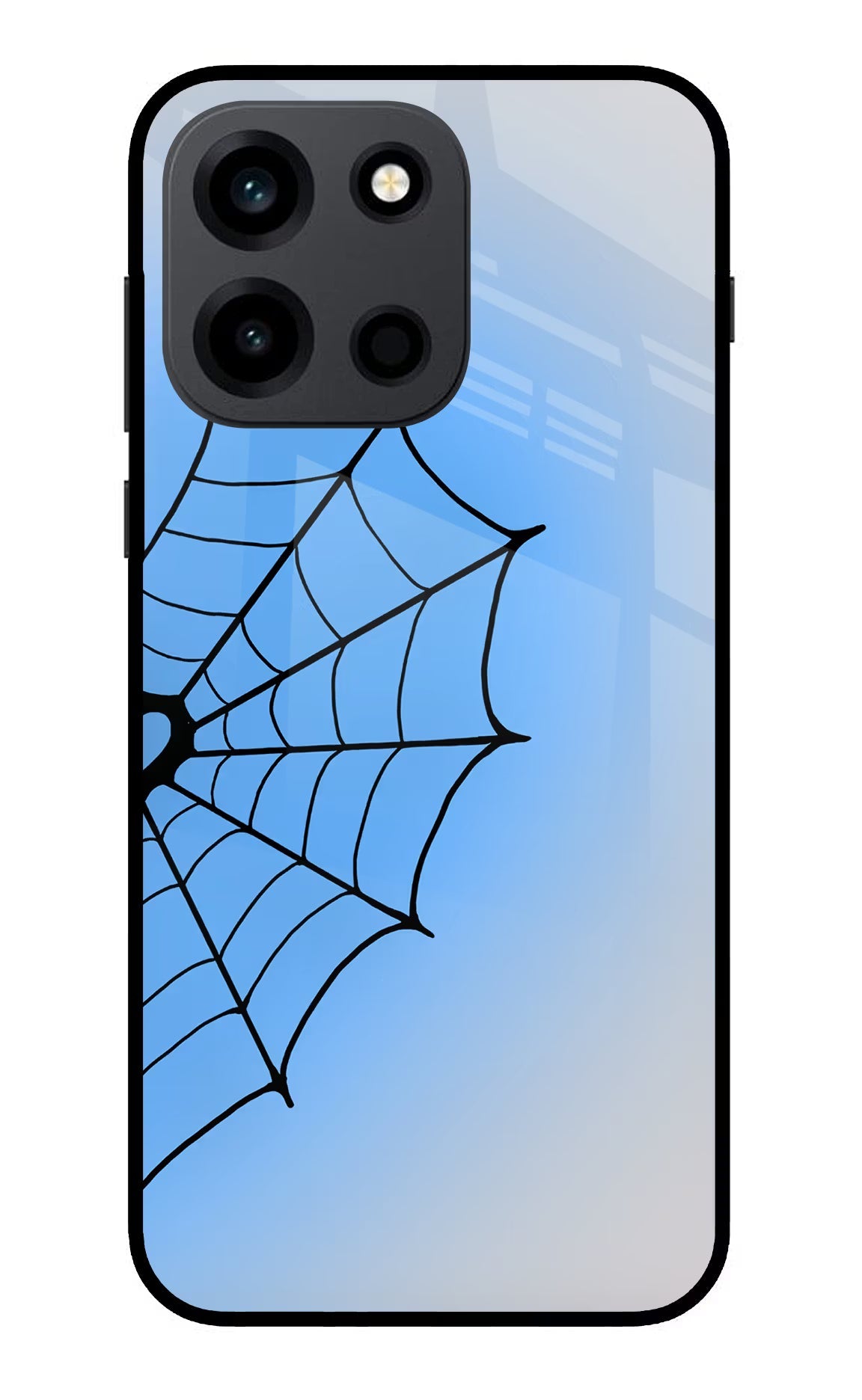 Blue Web OnePlus Nord 6 Back Cover Metal Case - Hello Swanky