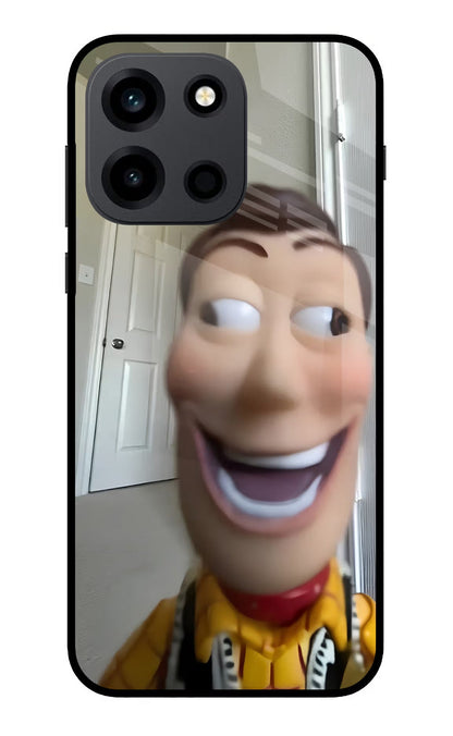 Side Eye Woody OnePlus Nord 6 Back Cover Metal Case - Hello Swanky