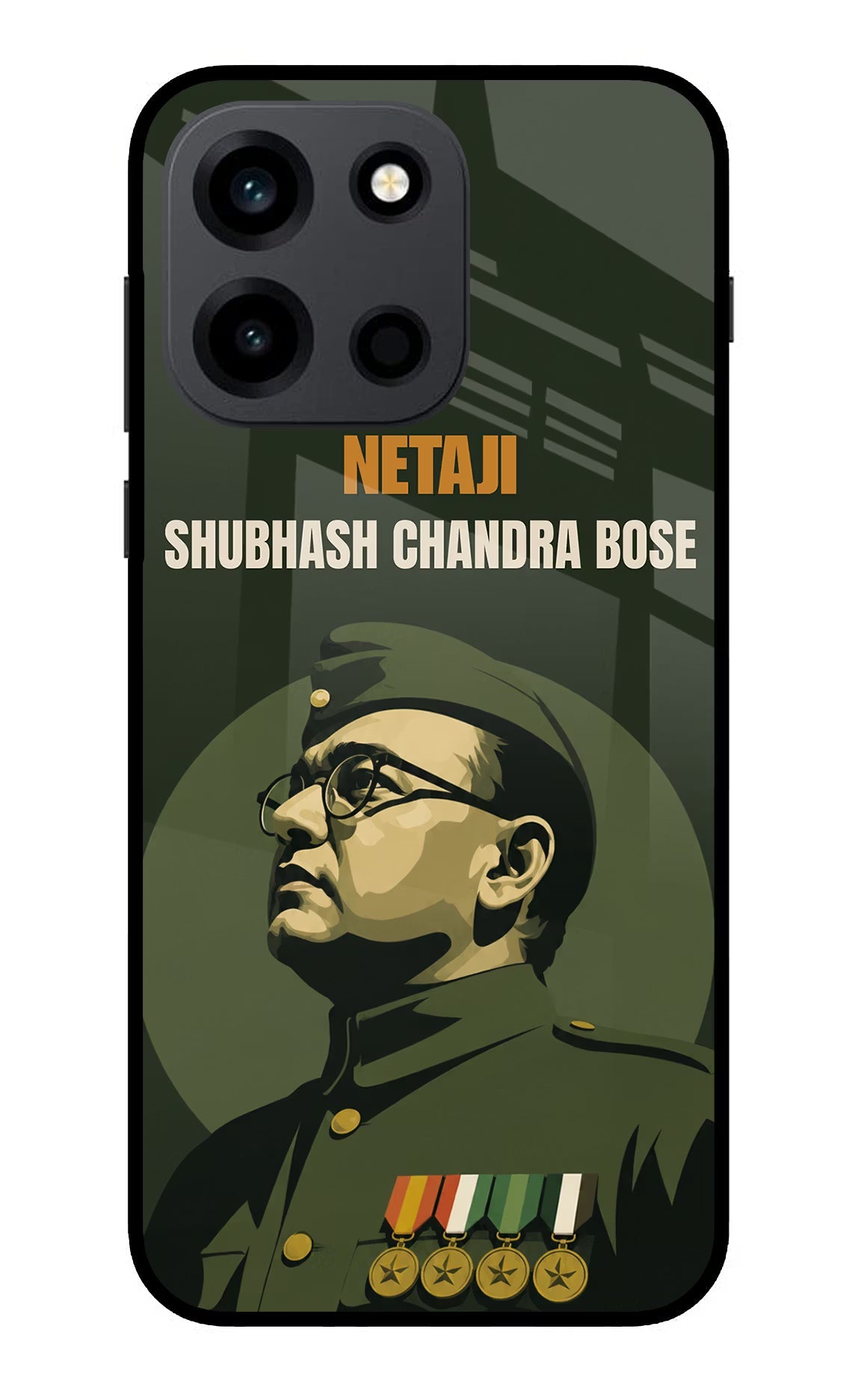Netaji Legacy OnePlus Nord 6 Back Cover Metal Case - Hello Swanky