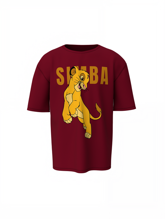 Simba & Nala Oversized T-Shirts