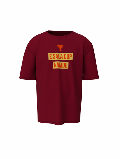 E Sala Cup Namde Oversized T-Shirt Trendy Fan Casual Wear