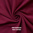 Aaj Basaych Ka Maroon Round Neck Unisex T-shirt | Marathi Designs