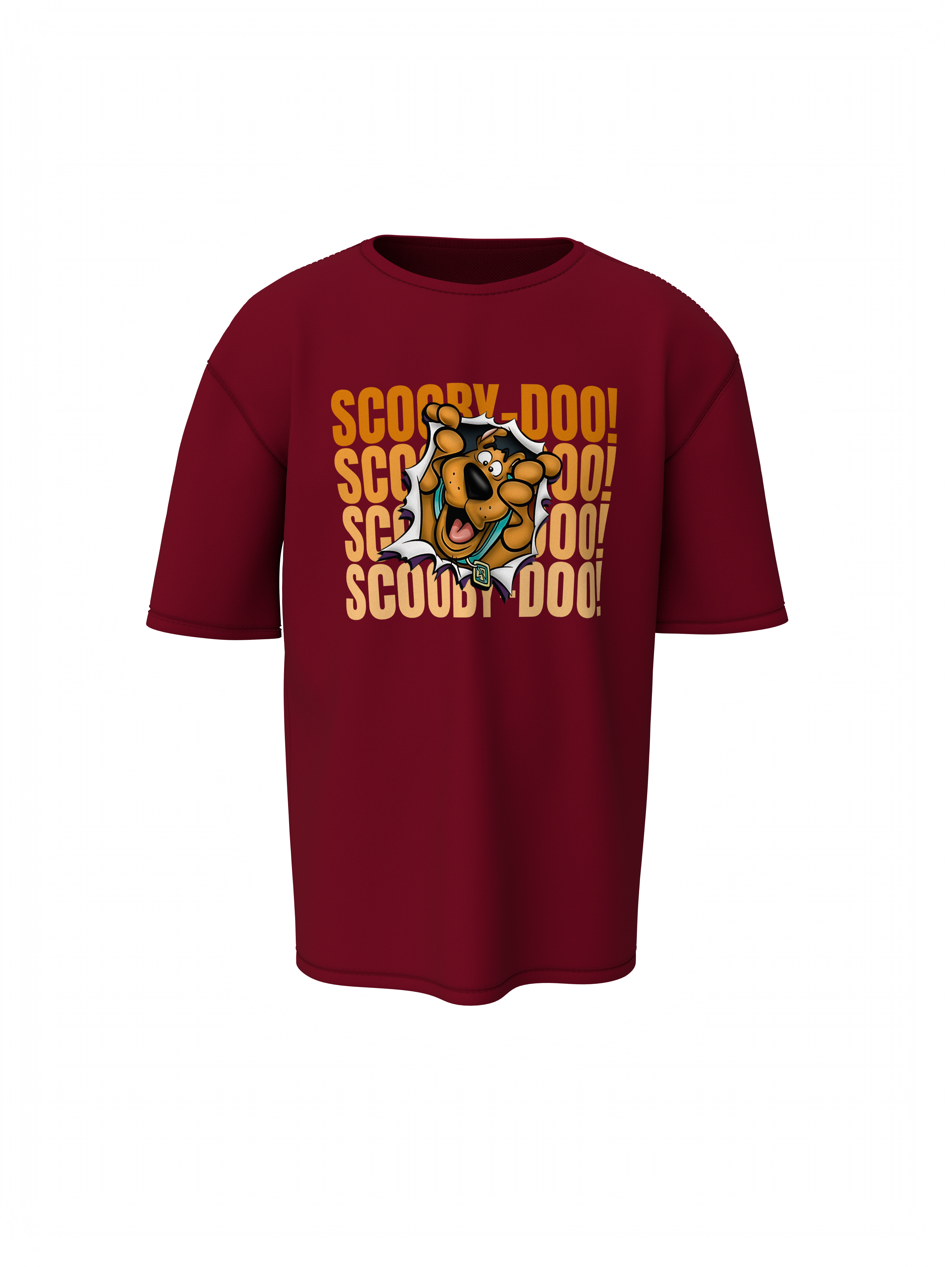 Scooby Doo Cartoon Oversized T-Shirt