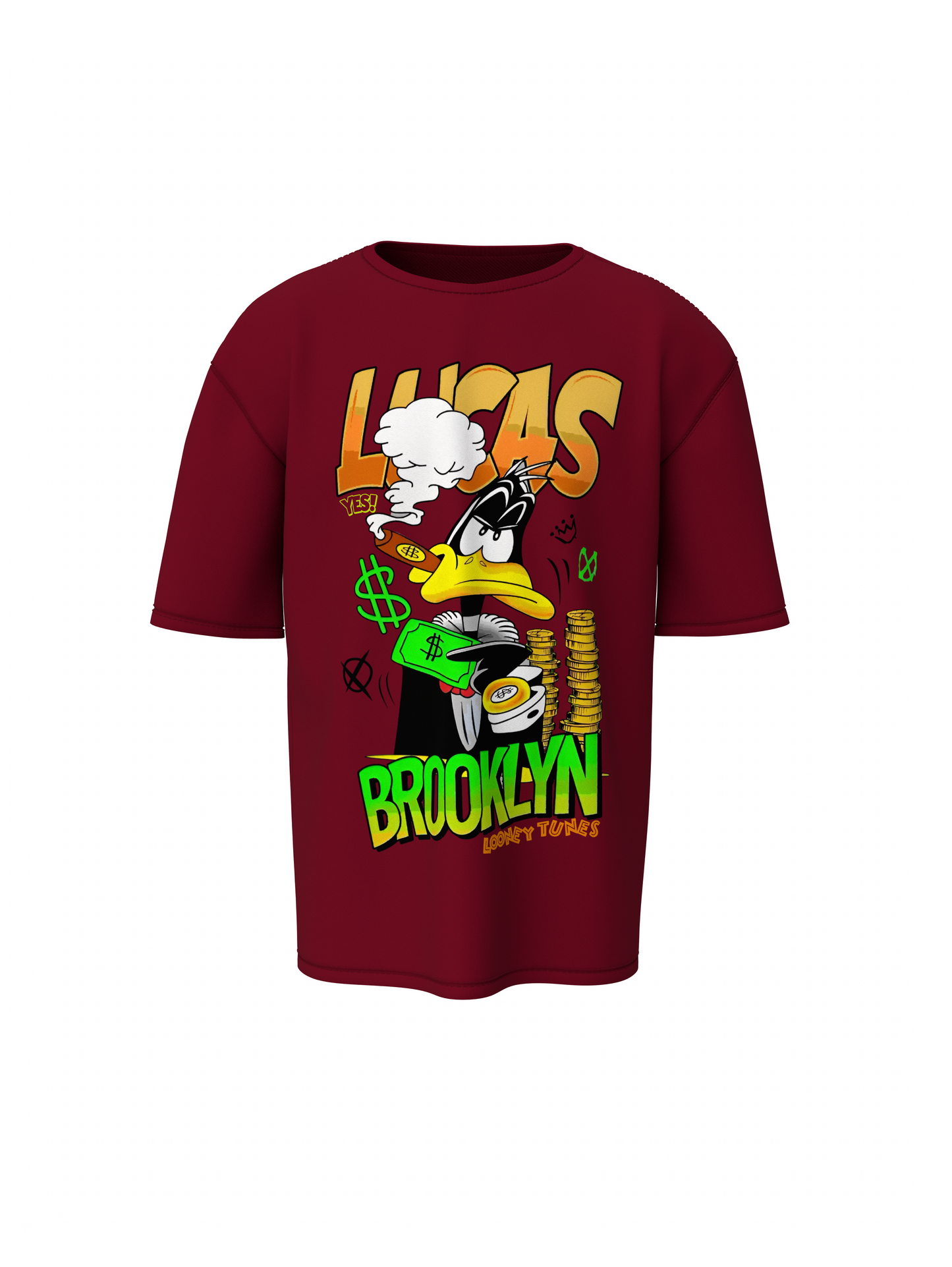Lucas Brooklyn Oversized T-Shirt Urban NYC Street Style