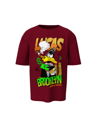 Lucas Brooklyn Oversized T-Shirt Urban NYC Street Style