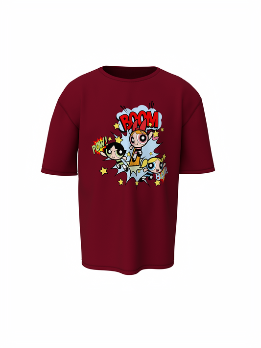 Power Puff Oversized T-Shirt