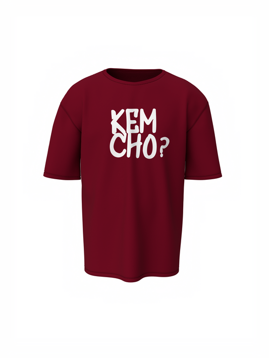 Kem Cho Gujarati Oversized T-Shirt