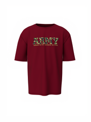 Army Graphic Oversized T-Shirt