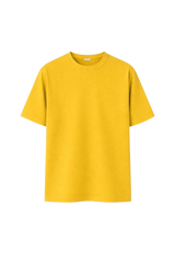 Bulk Unisex Mustard Yellow Oversized T-Shirt | 240 GSM Cotton