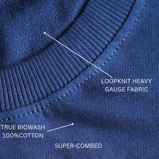 Live with freedom unisex navy blue oversized t-shirt