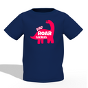 Dino Roar Graphic Kid’s Navy Blue Printed T-Shirt