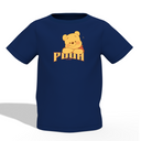 POOH Cartoon Graphic Kid’s Navy Blue Printed T-Shirt
