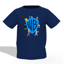 WB Graphic Kid’s Navy Blue Printed T-Shirt