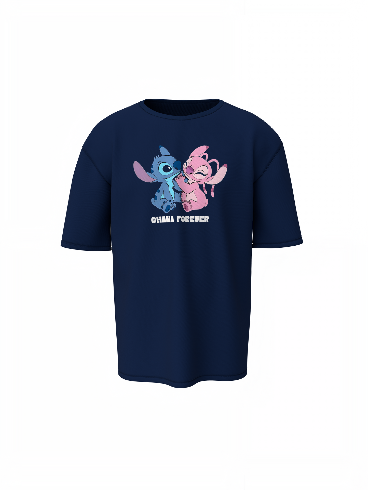 Ohana Forever Oversized T-Shirts – Family, Loyalty & Island Spirit