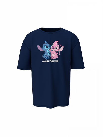 Ohana Forever Oversized T-Shirts – Family, Loyalty & Island Spirit