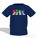 Play All Time Graphic Kid’s Navy Blue Round Neck Printed T-Shirt