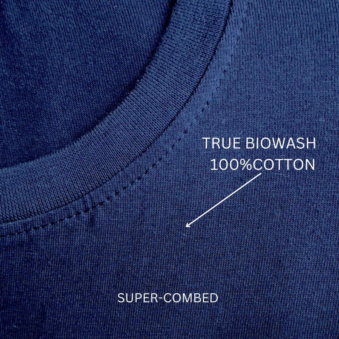 The best dad half sleeve navy blue round neck t-shirt for women by hello swanky