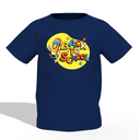Back To School Graphic Kid’s Navy Blue Round Neck Printed T-Shirt